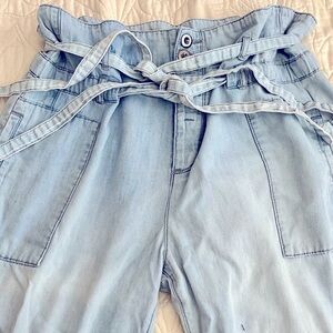 Free people paper bag jeans